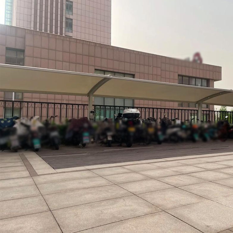 班玛县膜结构电动车棚