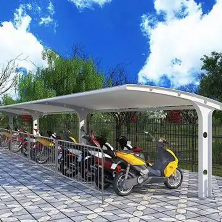 班玛县膜结构电动车棚